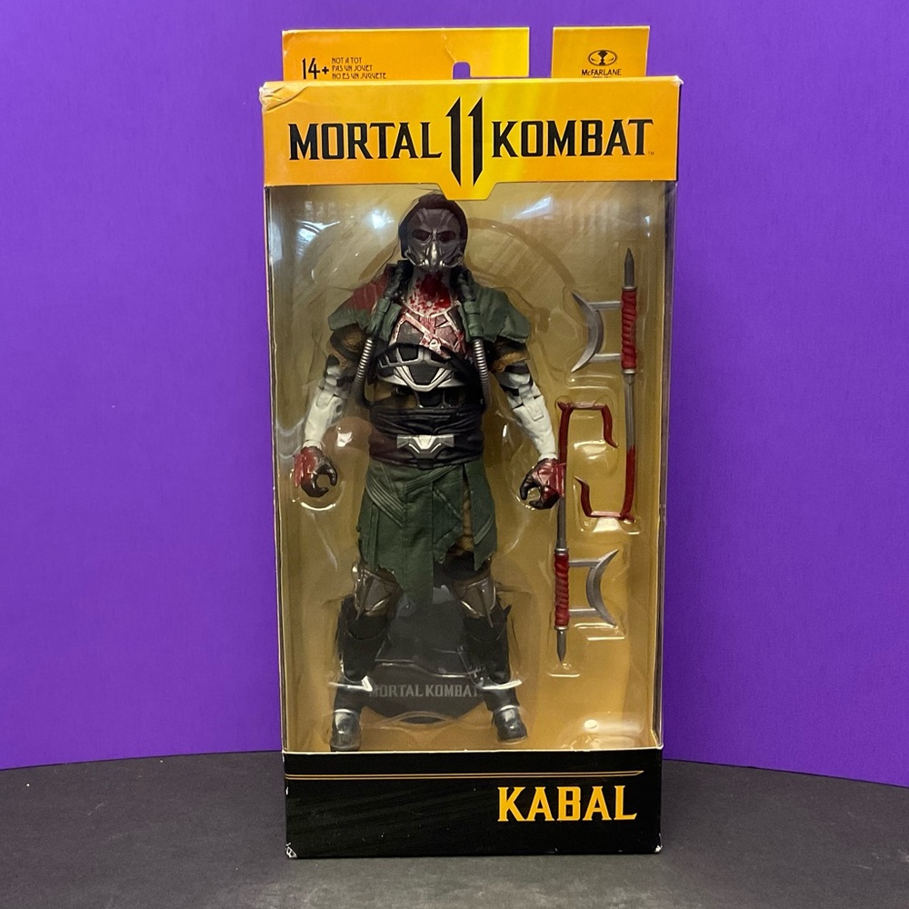 Mortal kombat kabal action figure collectible